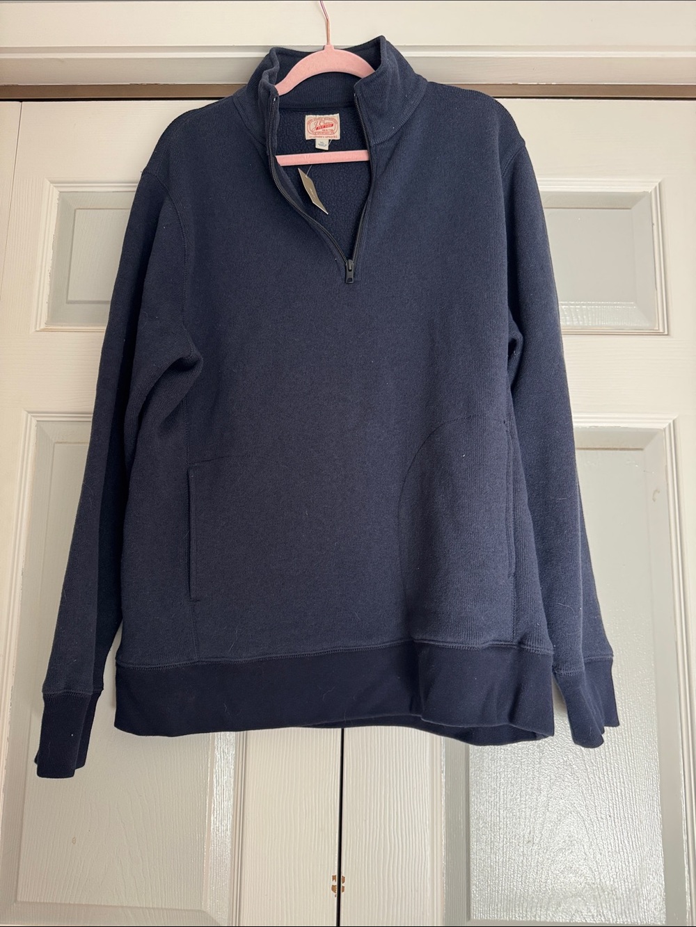 J Crew Sportsman 1/4 zip fleece NWT XL